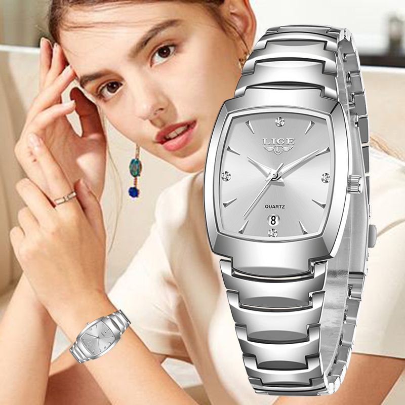 Women'S Fashion Quartz Watch - LIGE 2026 nowy damski zegarek biznesowy