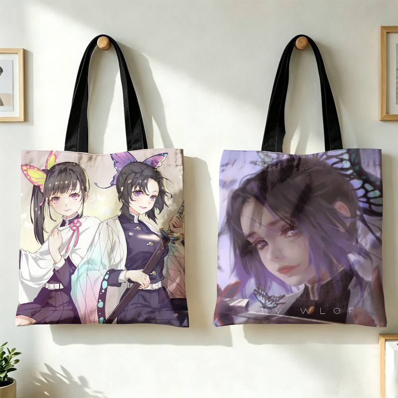 Canvas Tote Bag - Torba damska Demon Slayer Kamado Nezuko,