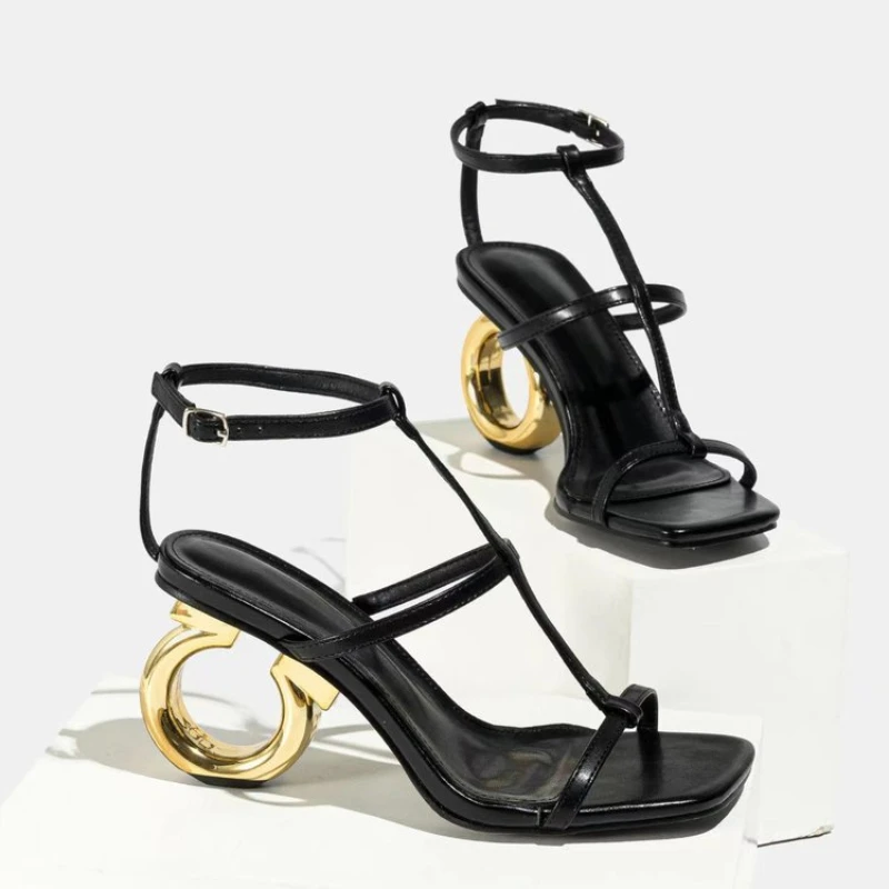 Women'S Fashion Spring 2025 - Damskie sandały na wysokim obcasie 2025