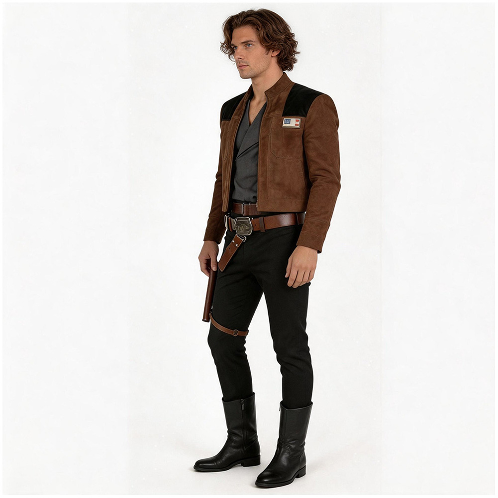 Kostium Cosplay Han Solo dla D – Belted Shirt Dress recenzja i cena