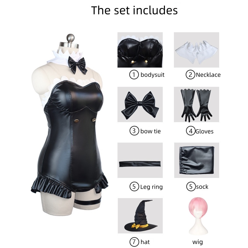 Kostium Cosplay Re:Zero Rem, M – Women'S Fashion Gloves recenzja i cena