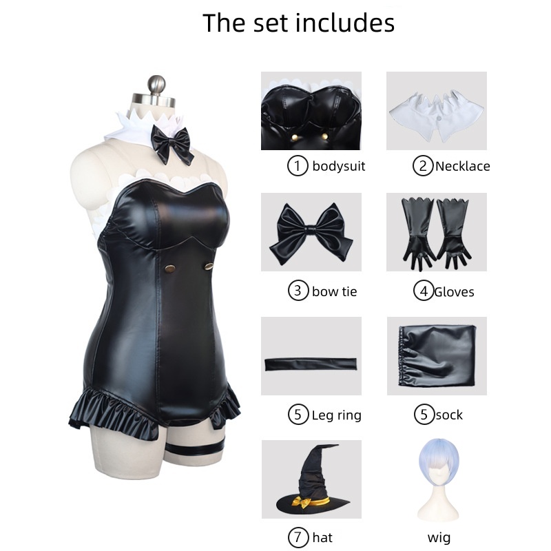 Kostium Cosplay Re:Zero Rem, M – Women'S Fashion Gloves recenzja i cena