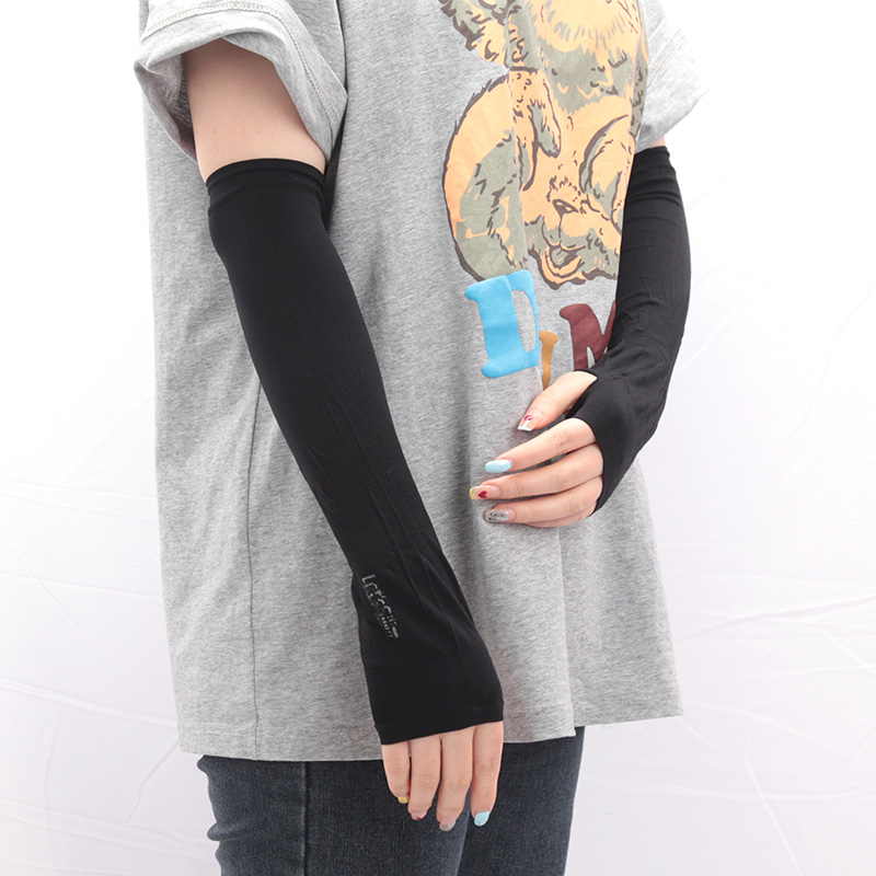 Nowy lodowy jedwab rękaw z fil – Women'S Fashion Gloves recenzja i cena