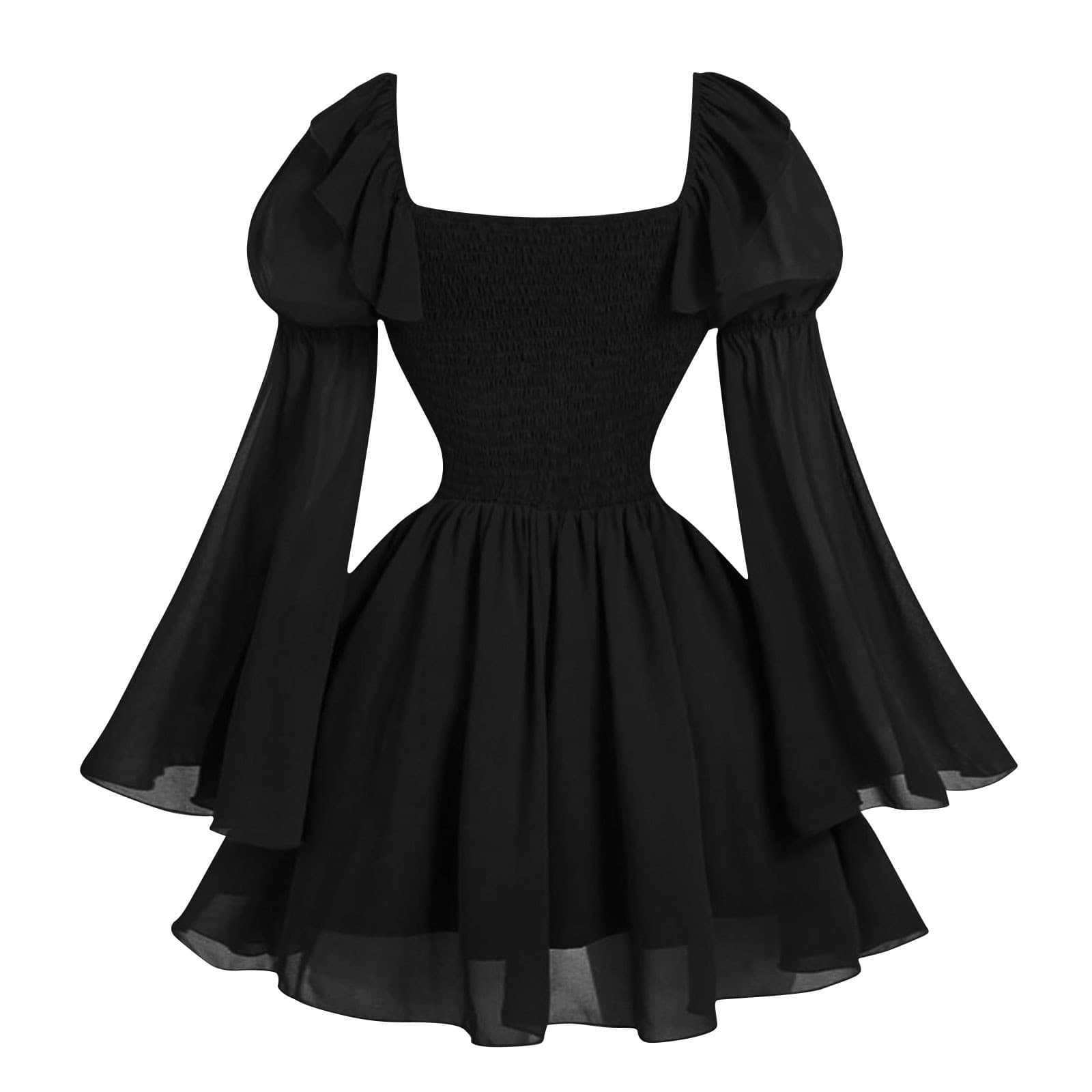 Sukienka damska z bufiastymi r – Women'S Fashion Renaissance Period recenzja i cena