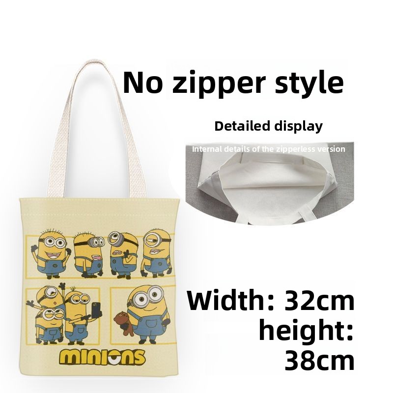 Torba płócienna z motywem film – Canvas Tote Bag recenzja i cena