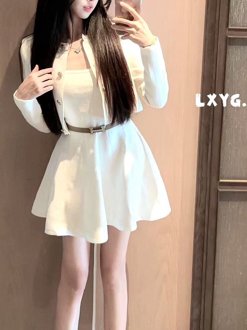   Jesienno-zimowy dzianinowy k – Belted Shirt Dress recenzja i cena