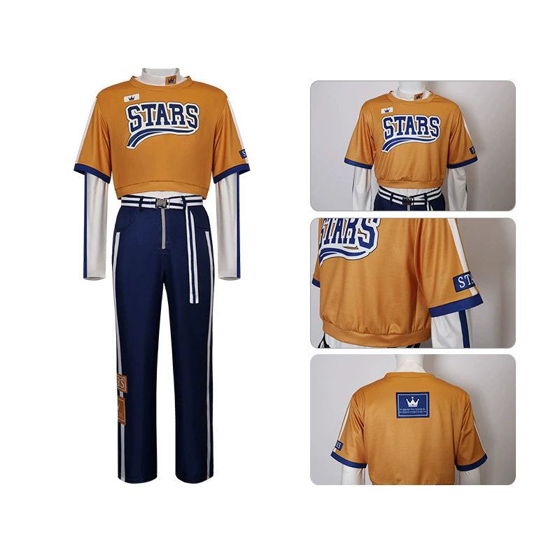 Kostium Cosplay Tenma Tsukasa, – Belted Shirt Dress recenzja i cena