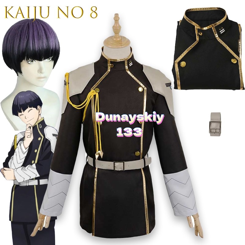 Anime No 8 Kaiju Cosplay Fanta – Belted Shirt Dress recenzja i cena