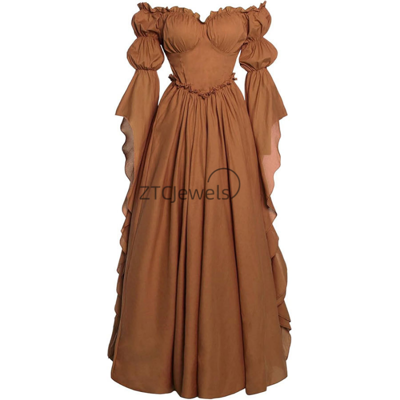 Sukienka regencyjna damska w s – Women'S Fashion Renaissance Period recenzja i cena