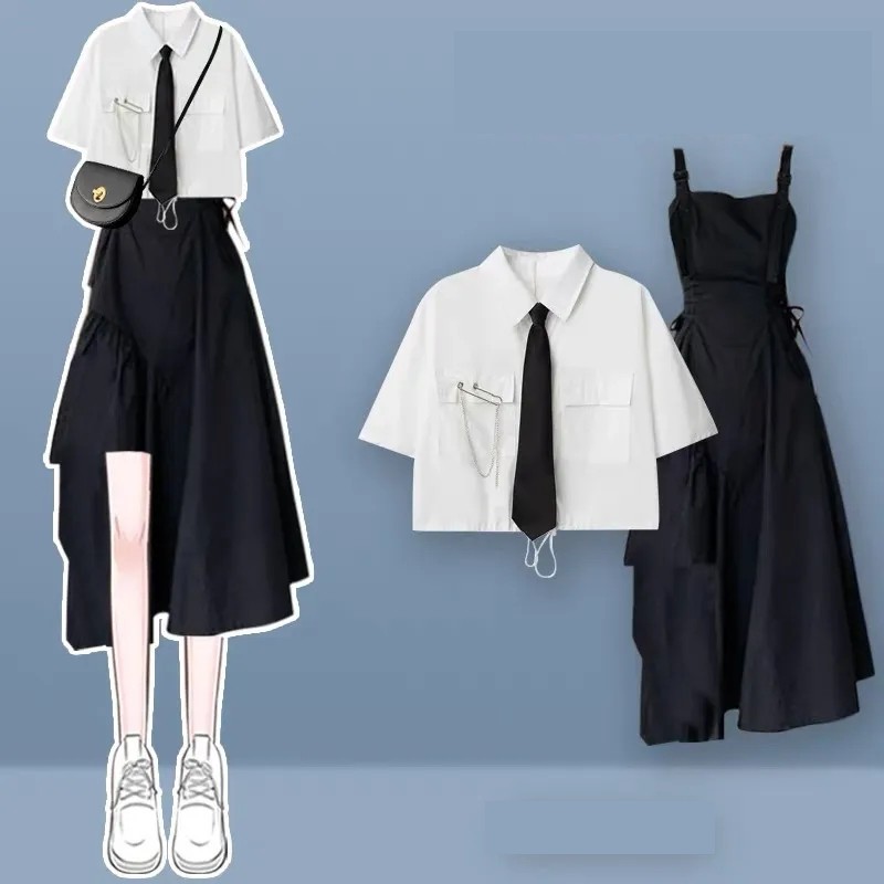 Damski letni zestaw modny 2026 – Belted Shirt Dress recenzja i cena