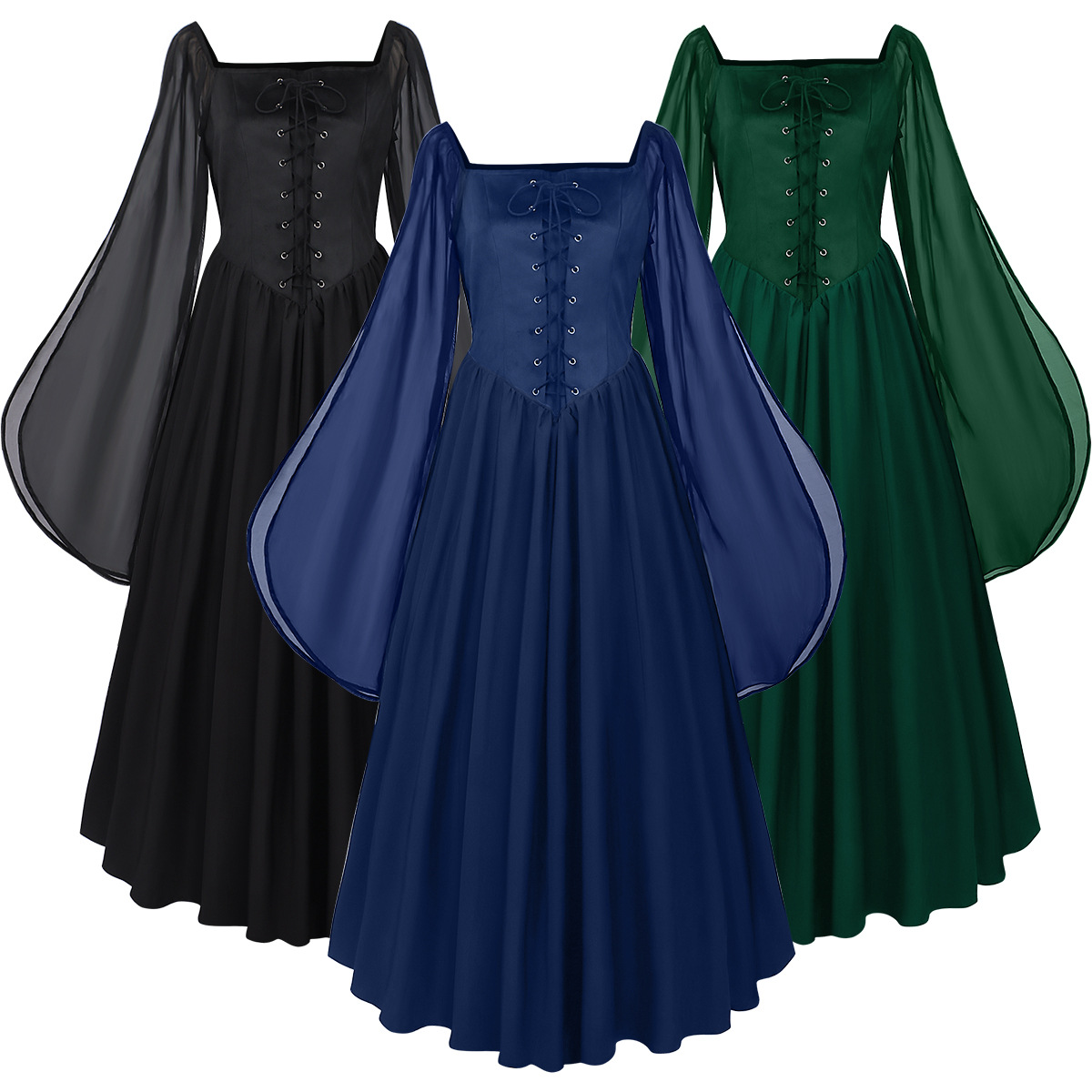 Sukienka Średniowieczna Okres  – Women'S Fashion Renaissance Period recenzja i cena