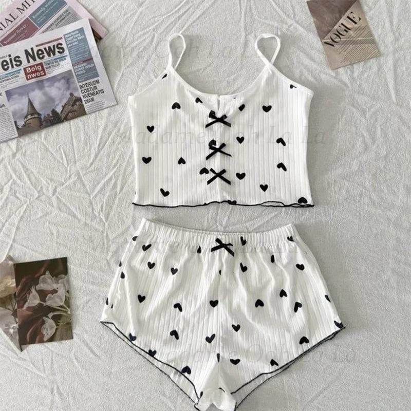 Seksowny zestaw piżamowy z nad – V Neck Cami Top recenzja i cena