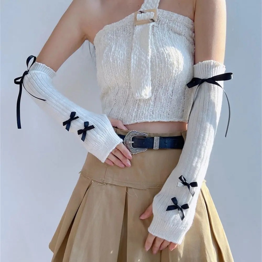Streetwear Elastyczne dzianino – Women'S Fashion Gloves recenzja i cena