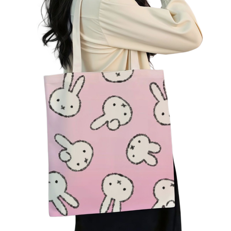 Urocza torba na ramię z motywe – Canvas Tote Bag recenzja i cena