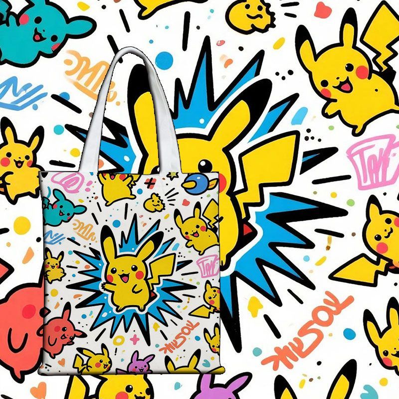 Torba płócienna Pokémon, urocz – Canvas Tote Bag recenzja i cena