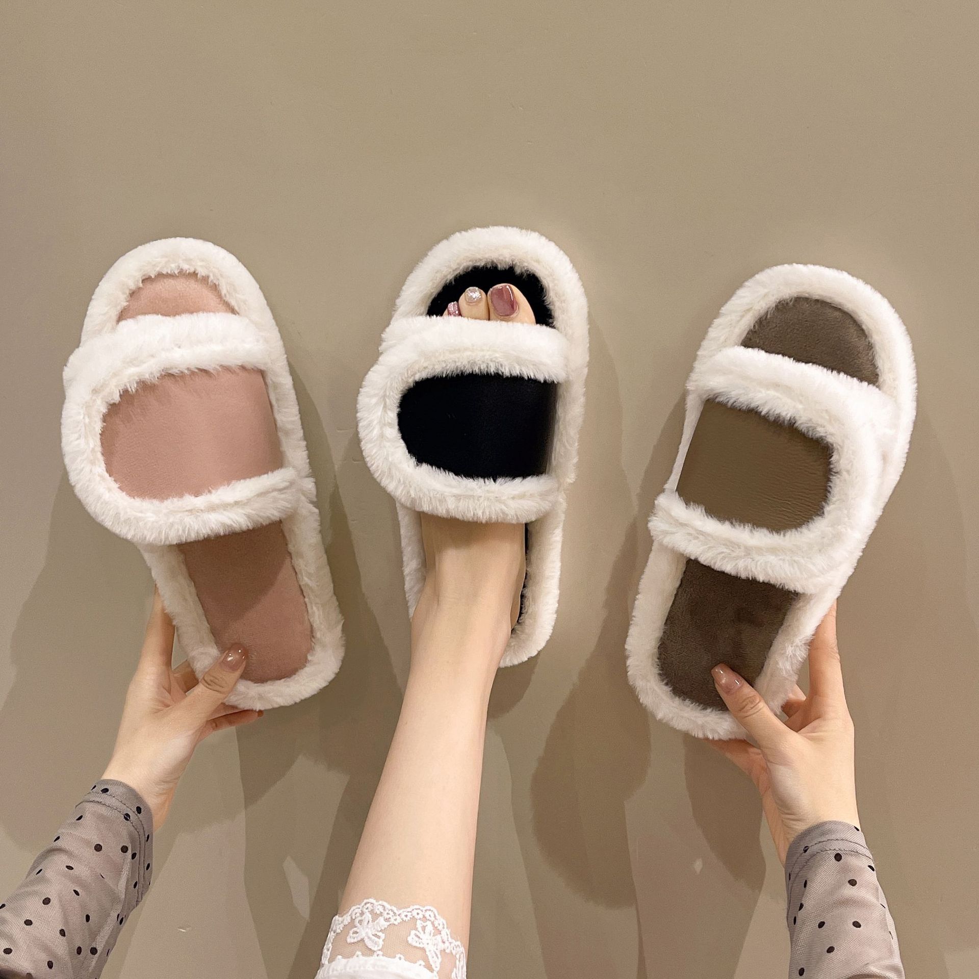 2026 Nowe futrzane kapcie dams – Women'S Fashion Winter 2026 recenzja i cena