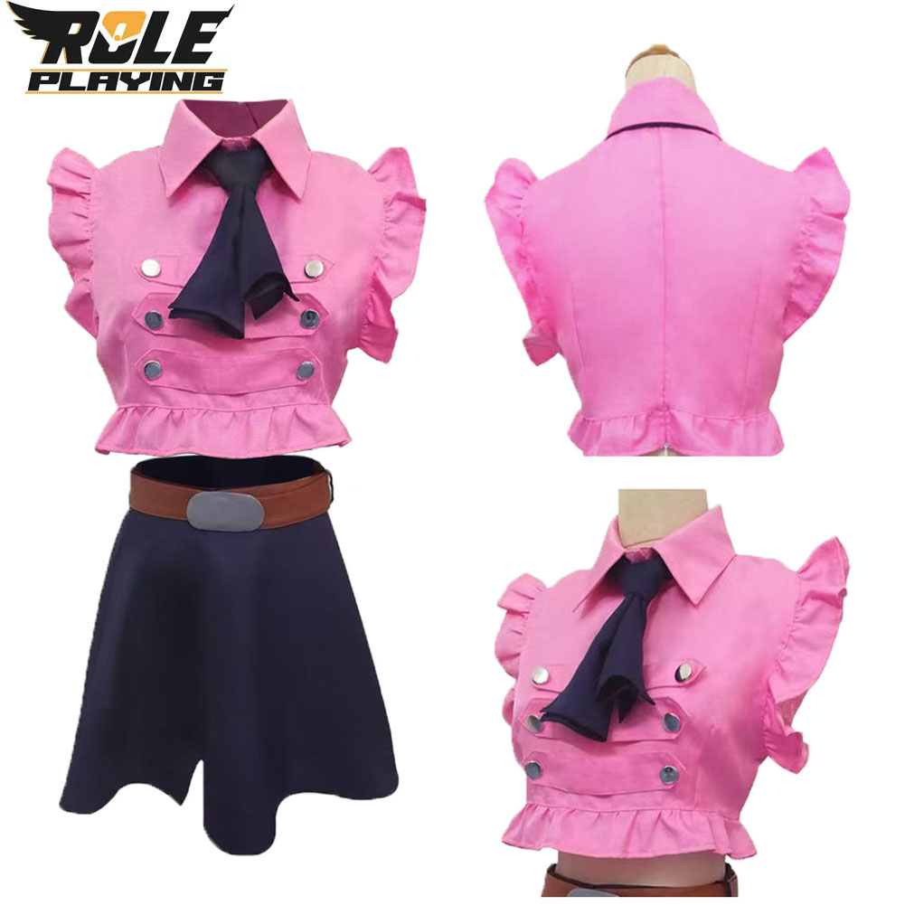 Kostium Cosplay Elizabeth Lion – Belted Shirt Dress recenzja i cena