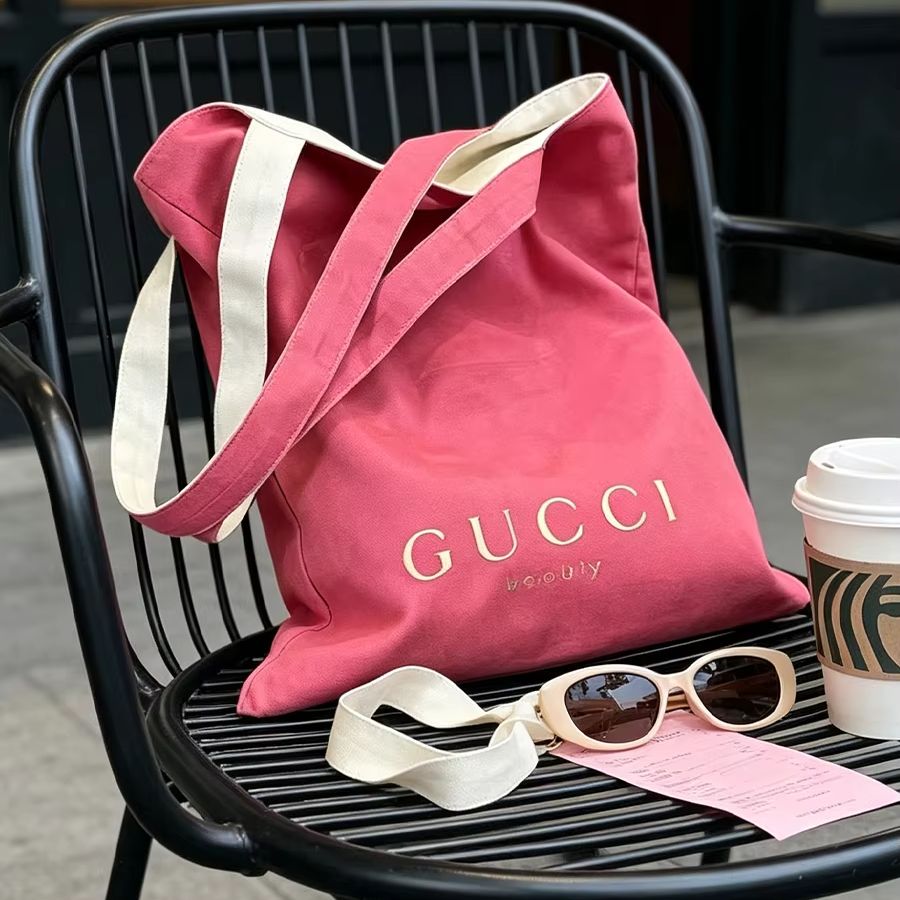 Torba GUCCI damska, płócienna  – Canvas Tote Bag recenzja i cena