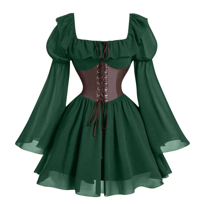 Sukienka Średniowieczna Okres  – Women'S Fashion Renaissance Period recenzja i cena