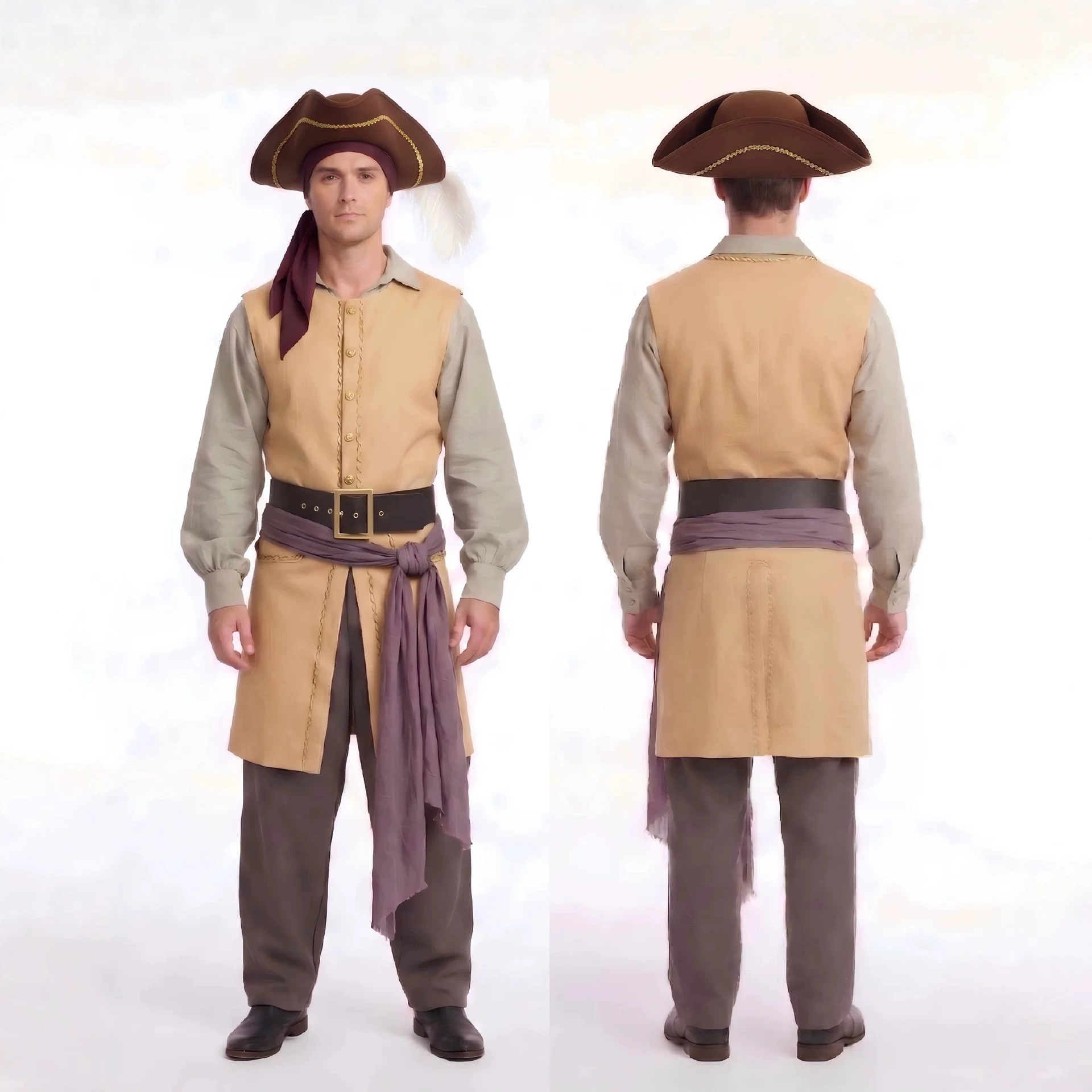 Kostium Pirata Kapitana Clarka – Belted Shirt Dress recenzja i cena